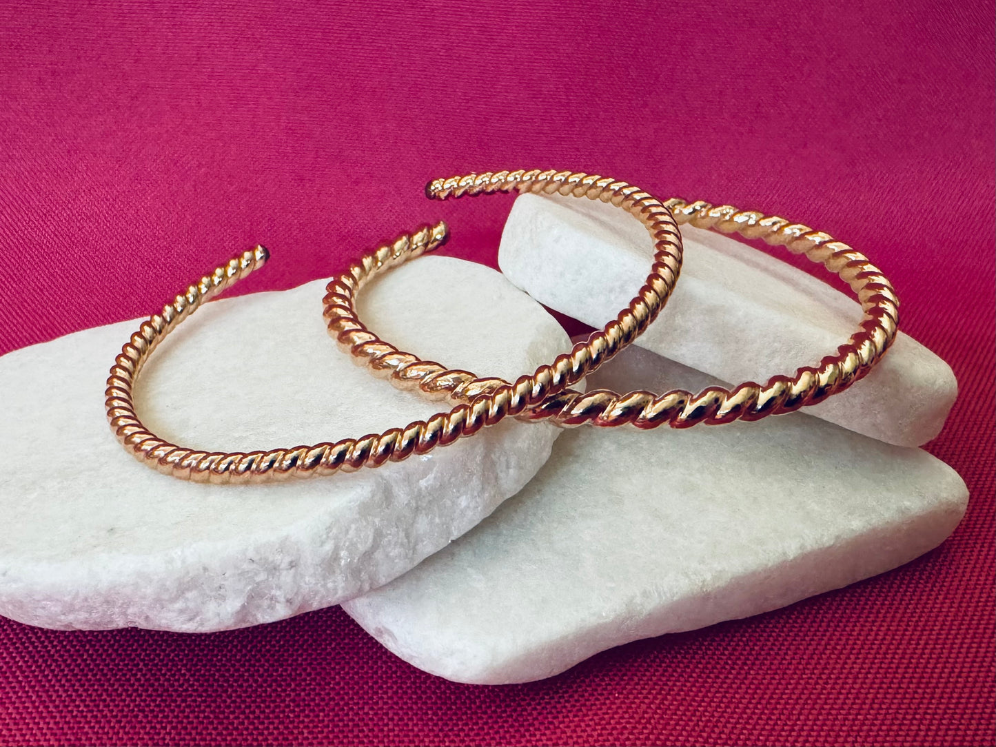 Rose Gold Thick Twist