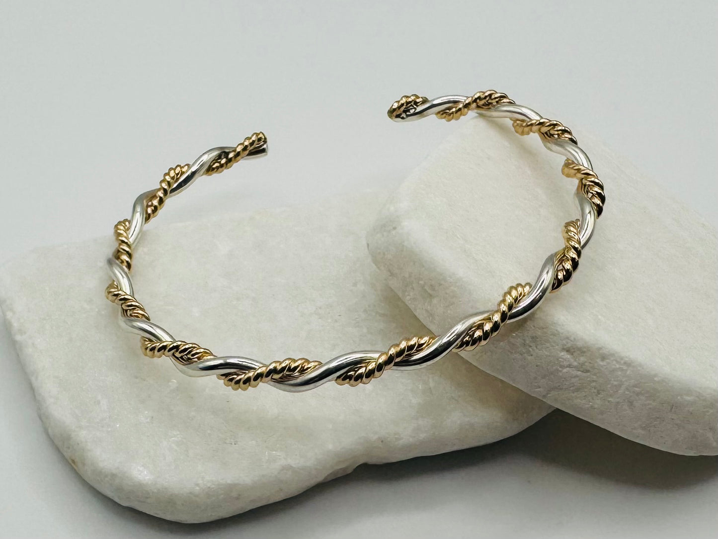 Silver/Gold Twisty Twist