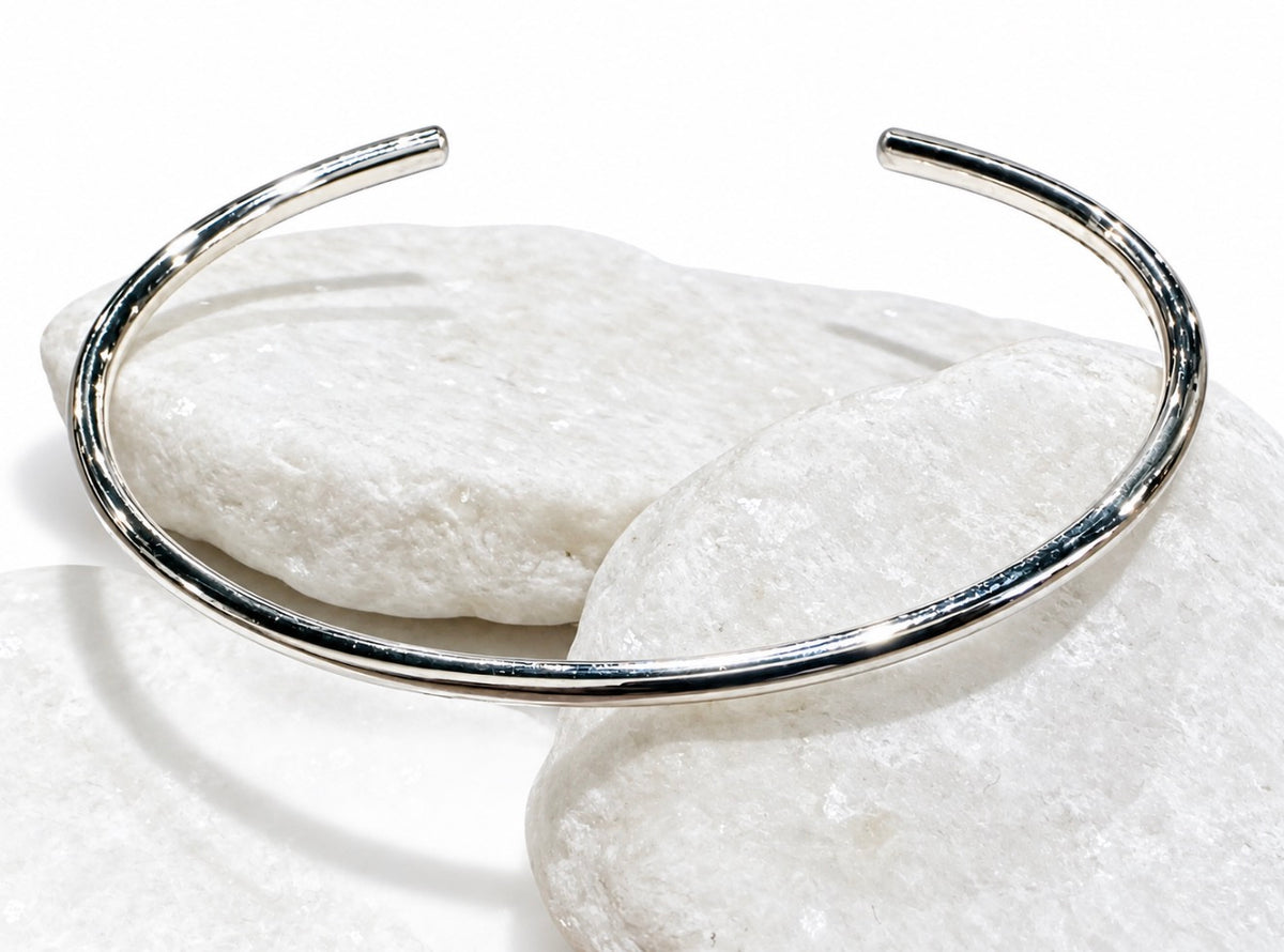 Silver Thick Round