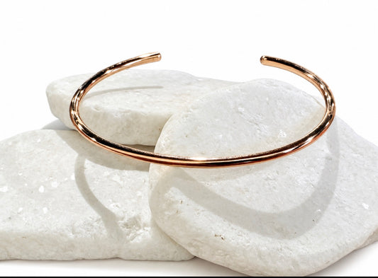 Rose Gold Thick Round