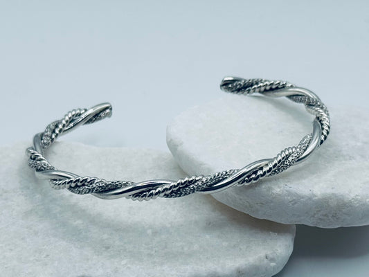 Silver Triple Twist