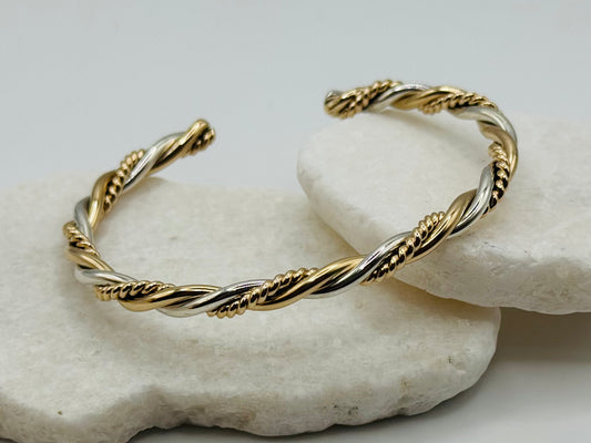 Silver Plain/ Gold Plain/ Gold Twist