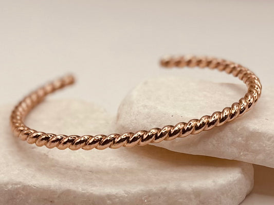 Rose Gold Chunky Twist