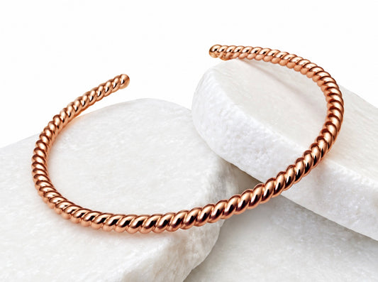 Rose Gold Thick Twist
