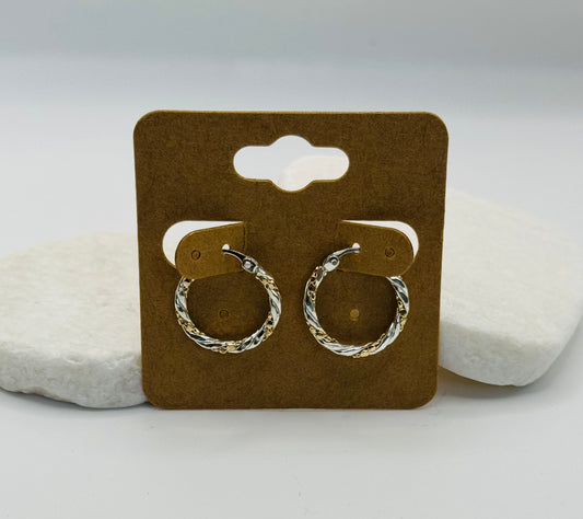 Mixed Twisty Earrings