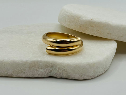 Gold Hay Ring