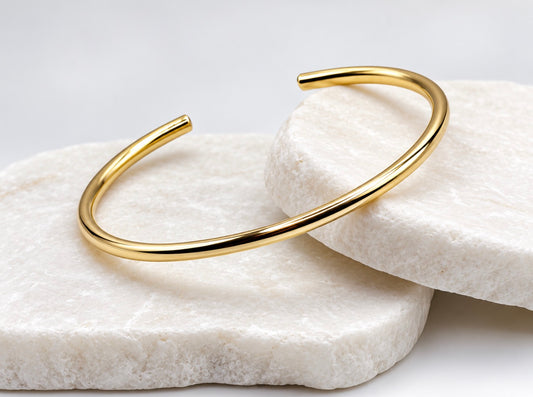 Gold Thick Round