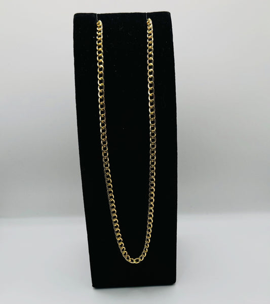 Gold Ivy Chain Necklace