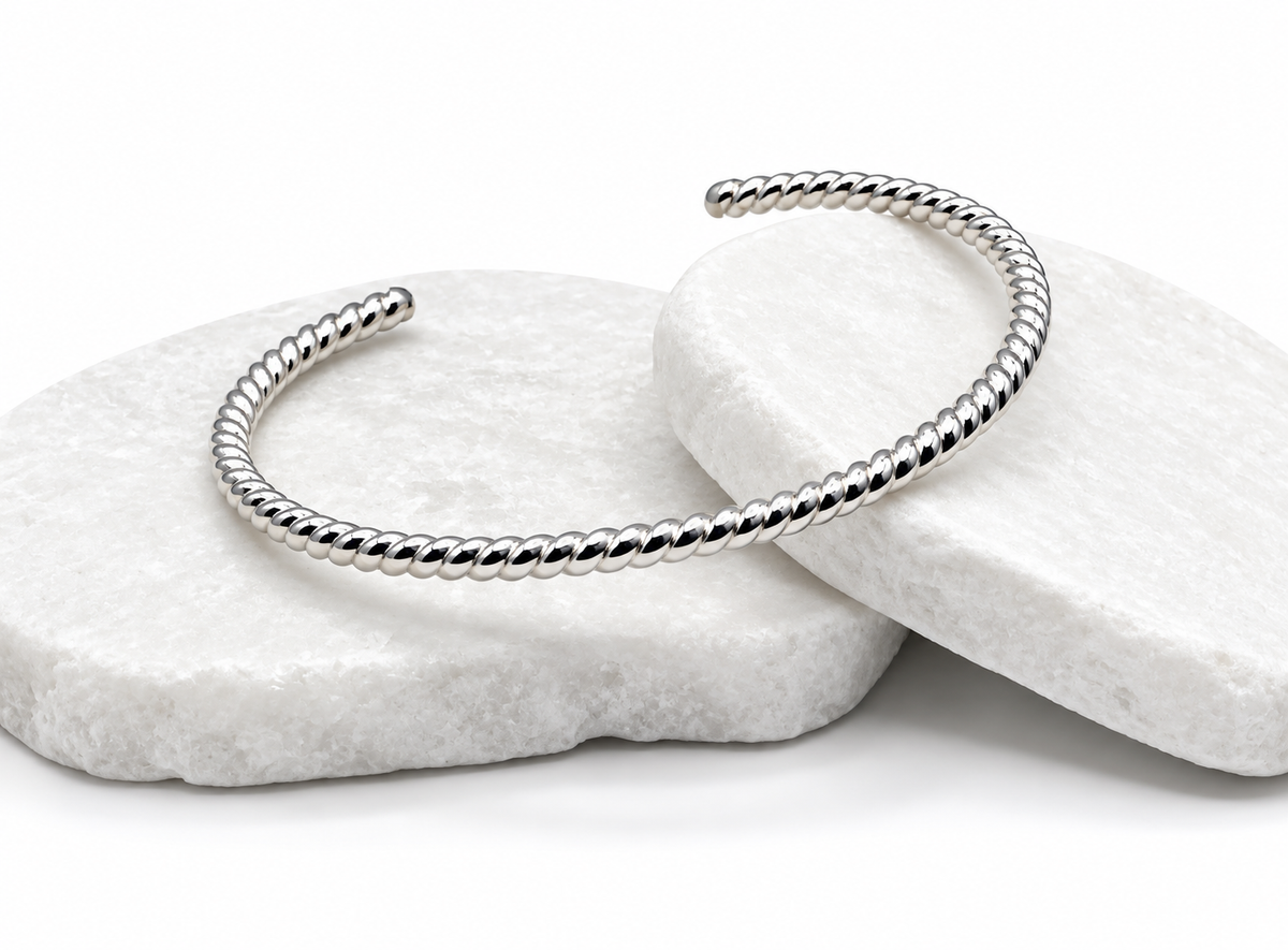 Silver Thick Twist