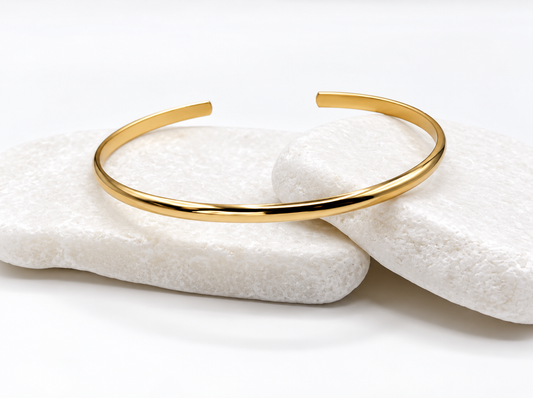 Gold Thin Half Round